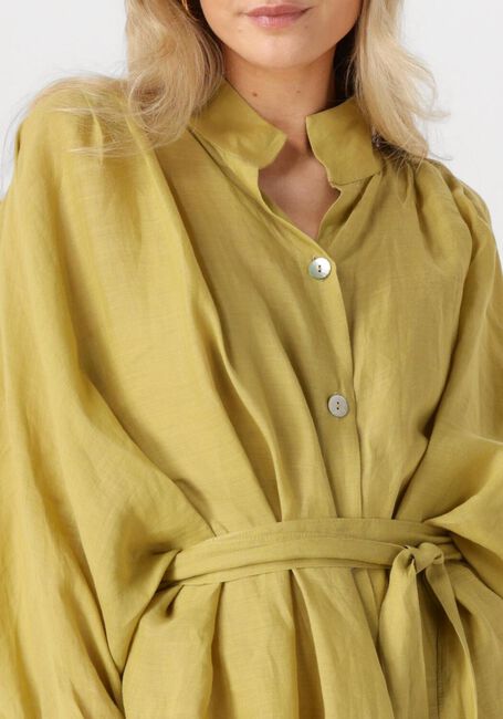 GREEK ARCHAIC KORI Robe midi 130463 en vert - large