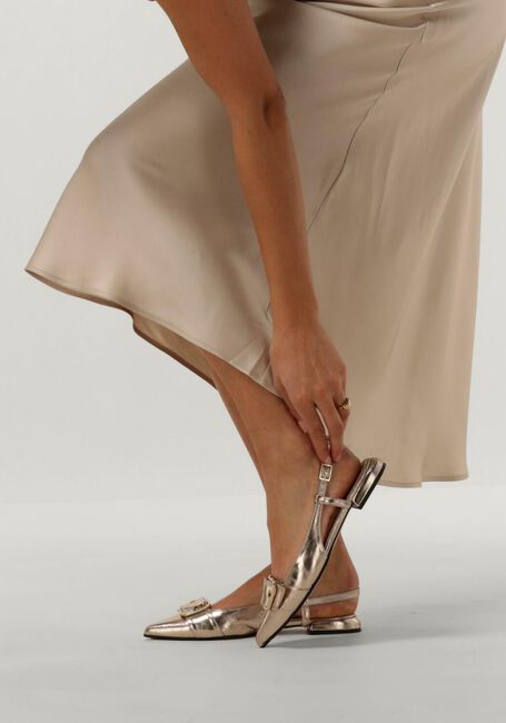 NOTRE-V 12250 Slingbacks en or - large