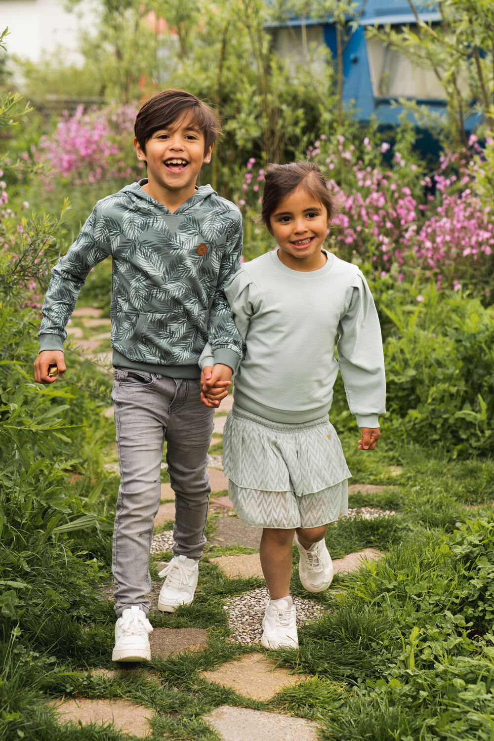 KOKO NOKO Mini-jupe R50976 Menthe - large