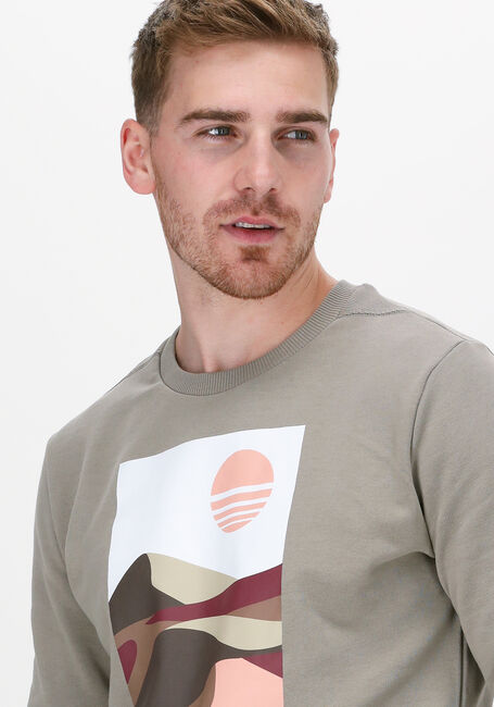 Khaki KULTIVATE Sweater SW SAHARA - large