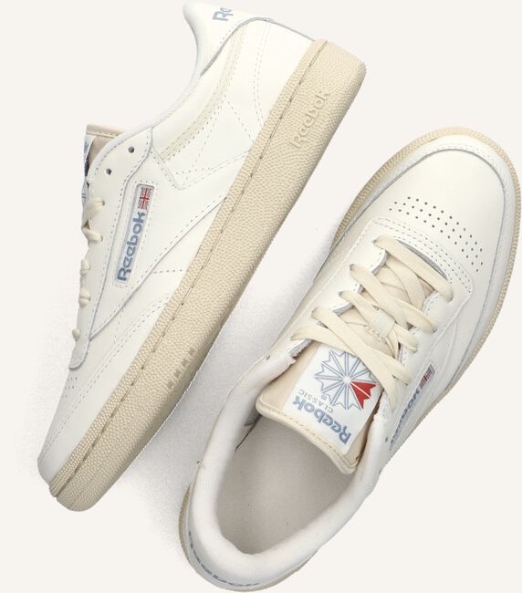 Beige REEBOK Sneakers CLUB C 85 WOMAN Beige REEBOK Sneakers CLUB C 85 WOMAN - large