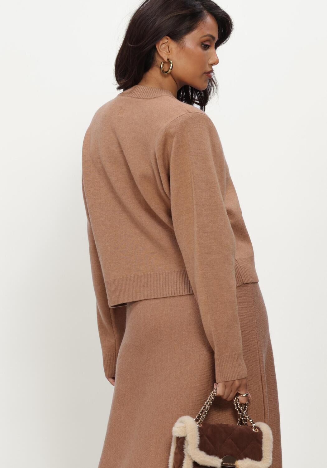 Camel TWIST & TANGO Trui KELLY KNITTED SWEATER - large