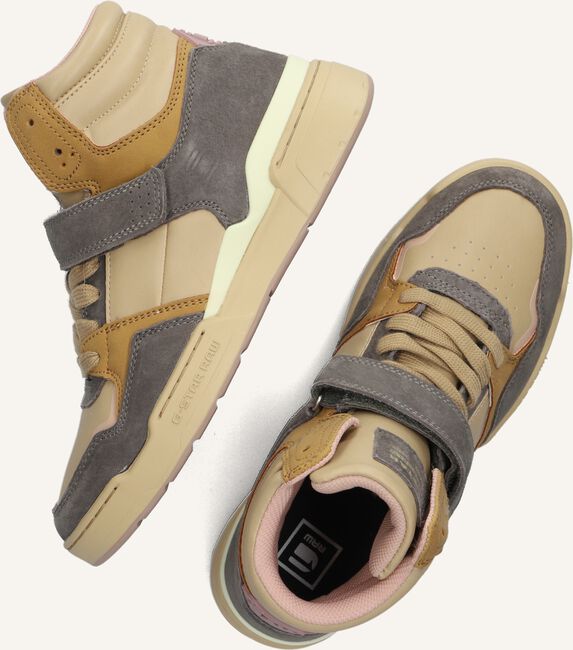 Beige G-STAR RAW Sneakers ATTACC MID NUB W Beige G-STAR RAW Sneakers ATTACC MID NUB W - large