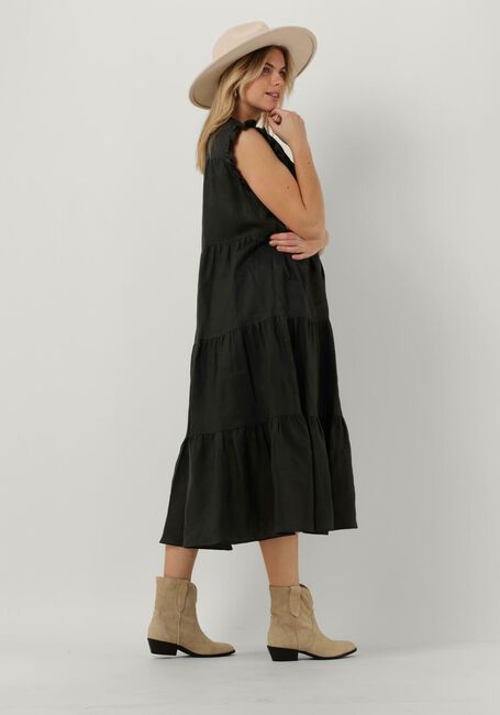 Zwarte GREEK ARCHAIC KORI Midi jurk 130431 - large