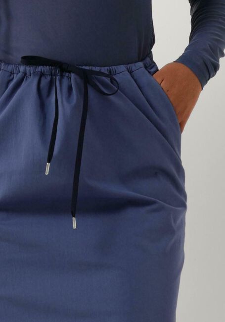 VANILIA Jupe midi TUBE WITH DRAWCORD en bleu - large