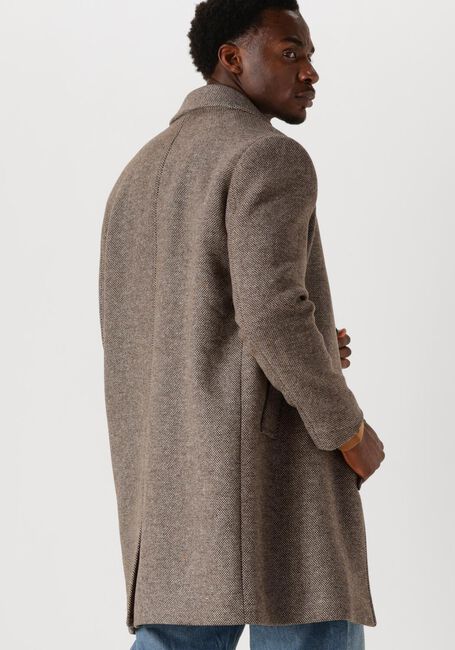 SELECTED HOMME Manteau SLHARCHIVE CAR COAT en beige - large