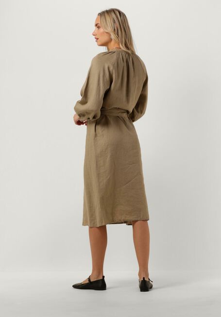 CIRCLE OF TRUST Robe midi PAULINE DRESS en marron - large