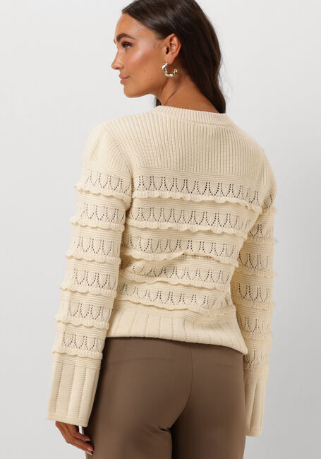 Y.A.S. Pull YASTIMU LS KNIT PULLOVER en beige - large