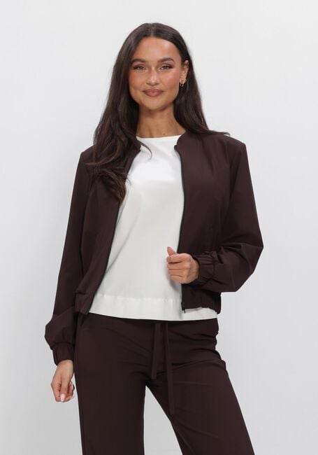 Bruine STUDIO ANNELOES Jack BENJA BOMBER JACKET - large