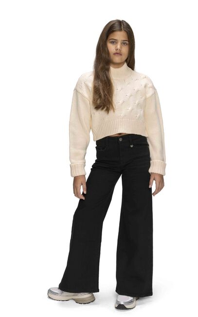 RETOUR Straight leg jeans CELESTE en noir - large