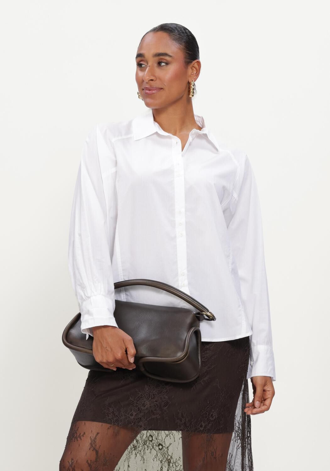 MSCH COPENHAGEN MSCHSUSANA SELMINA SHIRT Blouses en blanc - large