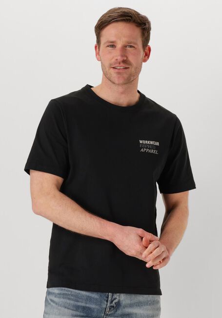 Zwarte ANERKJENDT T-shirt AKKIKKI SEASONAL TEE - large