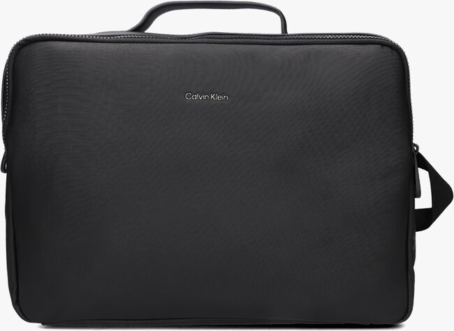 Zwarte CALVIN KLEIN Laptoptas CK MUST PIQUE 2G CONV LAPTOP BAG - large