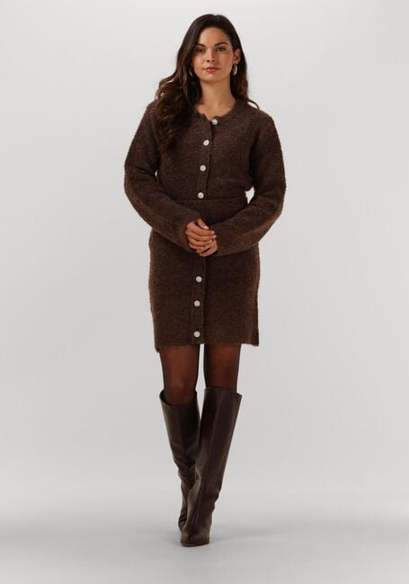 Bruine Y.A.S. Minirok YASPLYRA HW KNIT SKIRT - large