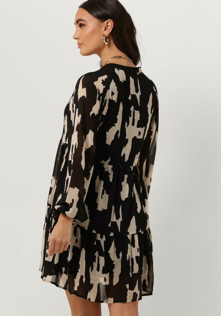 Zwarte OBJECT Mini jurk OBJMILA GIA L/S DRESS - large