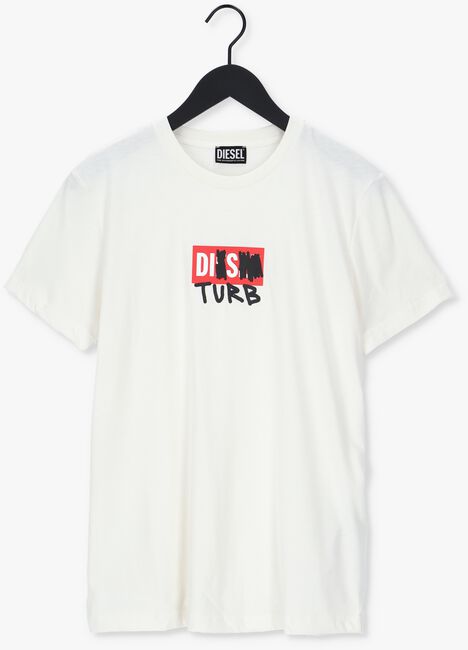 DIESEL T-shirt T-DIEGOS-B10 Blanc - large
