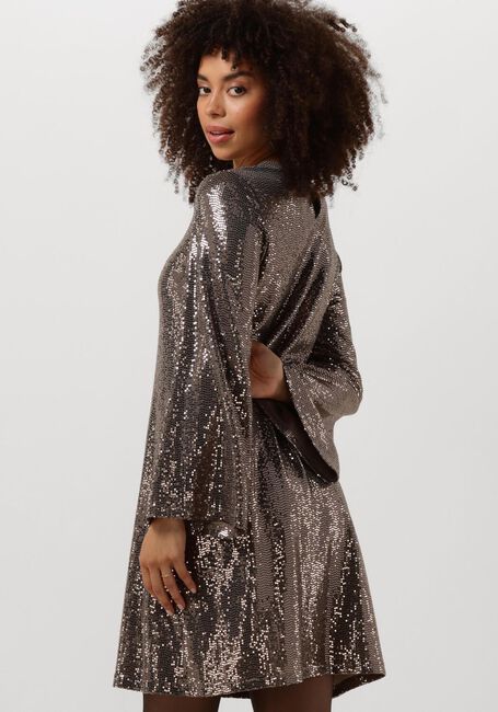 ANA ALCAZAR Mini robe DRESS WIDE SLEEVES en argent - large