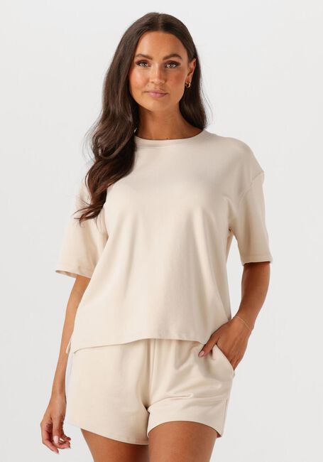 WITHBLACK T-shirt WBLTINDRA SS TEE en beige - large