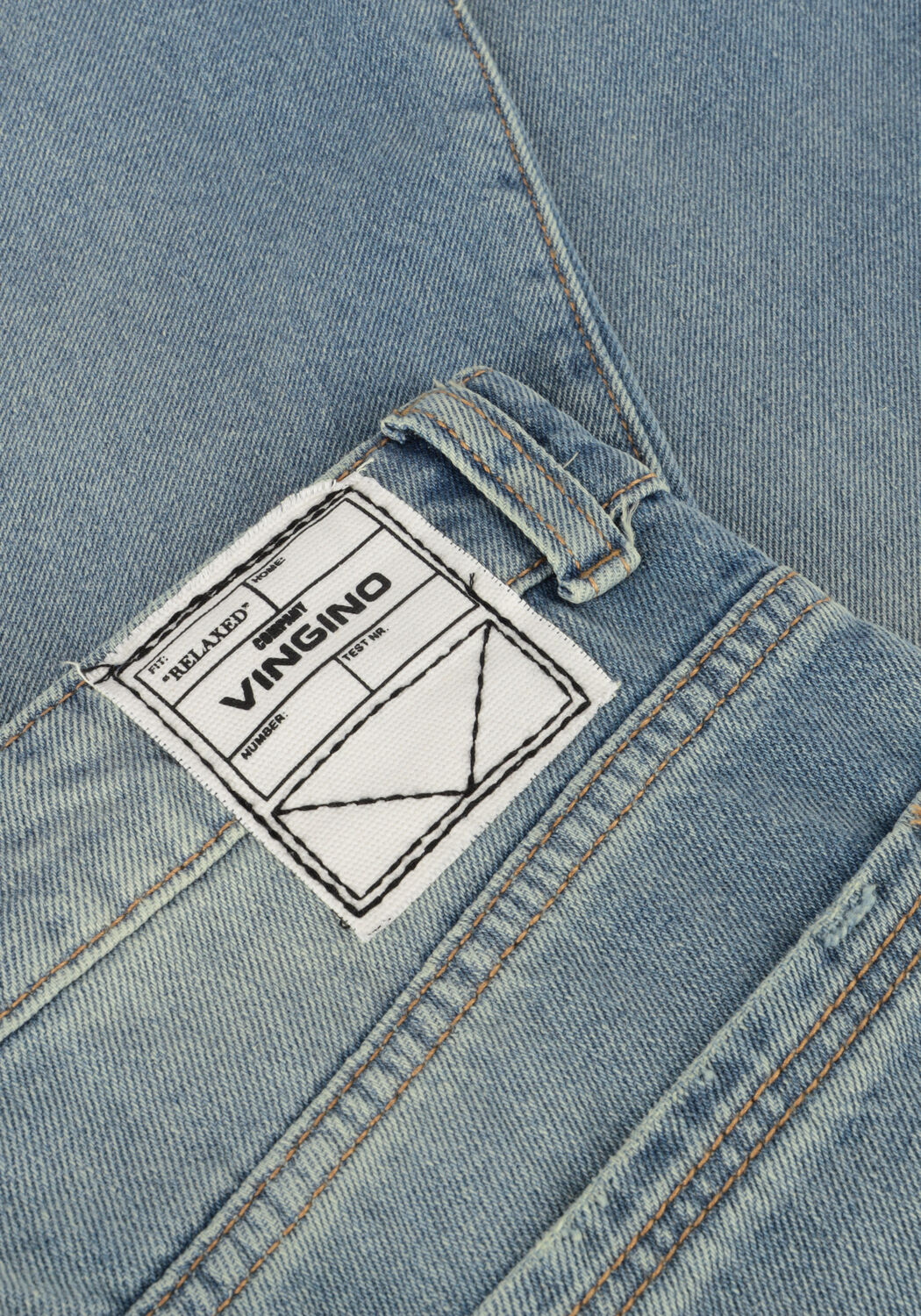 VINGINO Straight leg jeans GINO Bleu clair - large