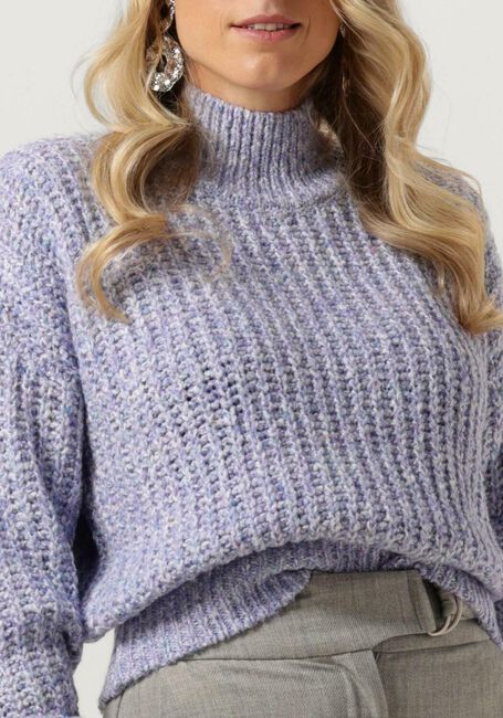 ANOTHER LABEL Pull DYLAN KNITTED PULL L/S Lilas - large