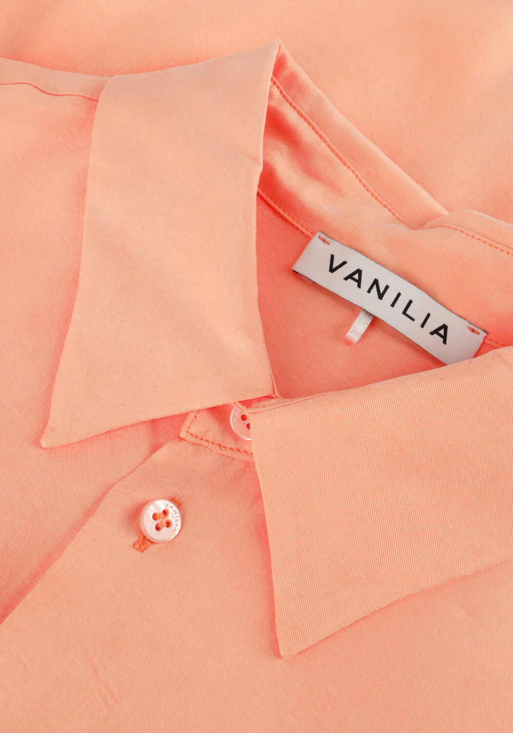 VANILIA LYOCELL VISCOSE SHIRT Blouses en orange - large