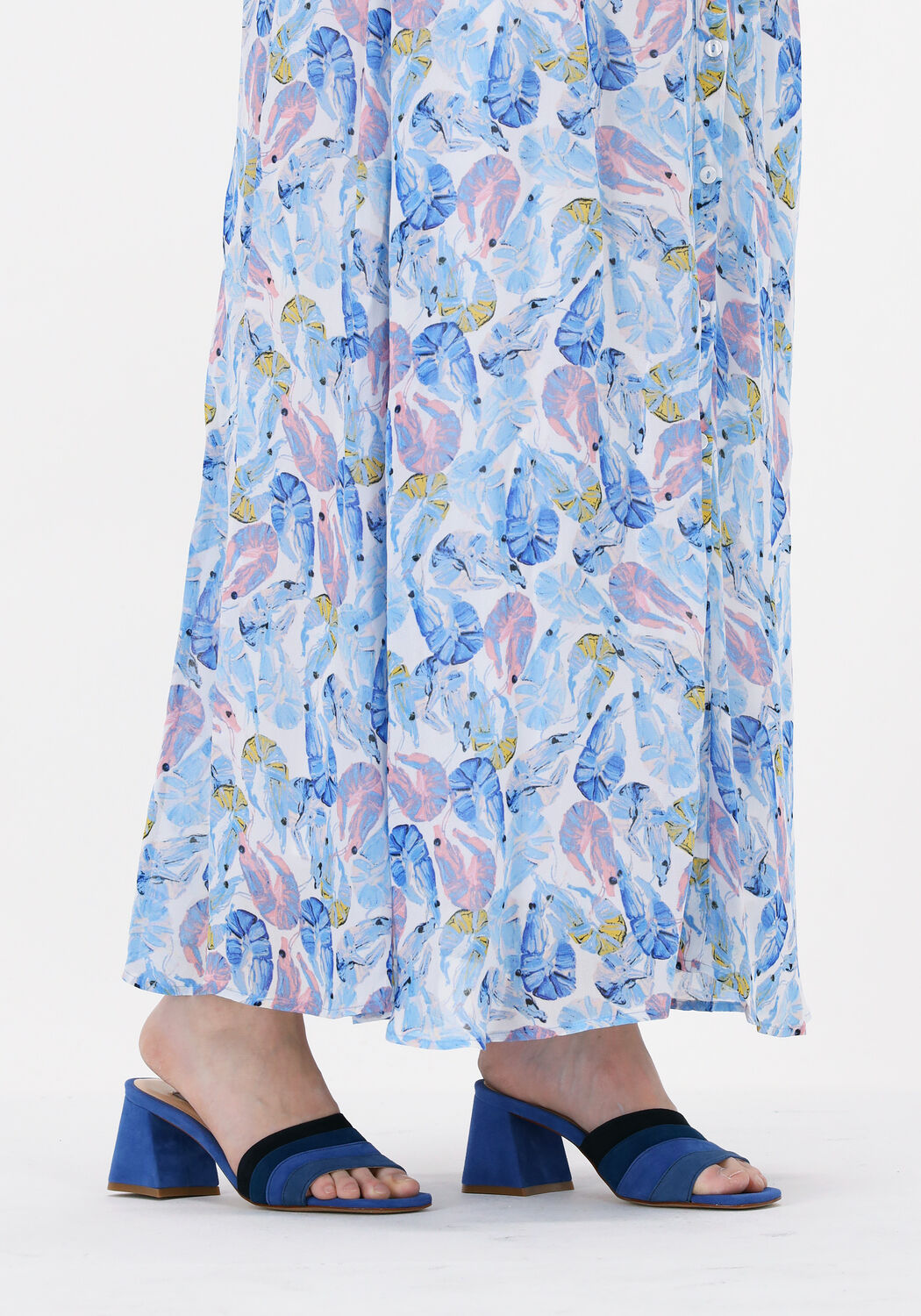 Blauwe FABIENNE CHAPOT  TED MULES SWIRL - large