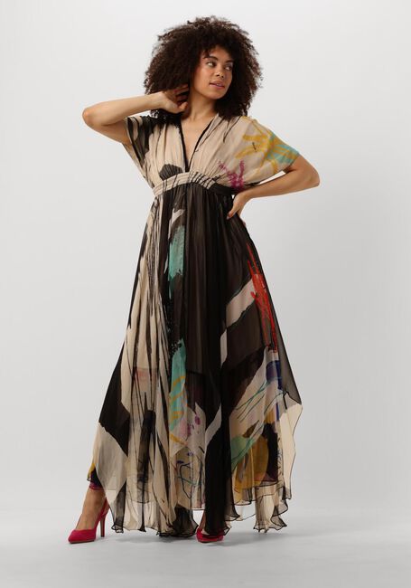 MES DEMOISELLES Robe maxi MICASSO en noir - large