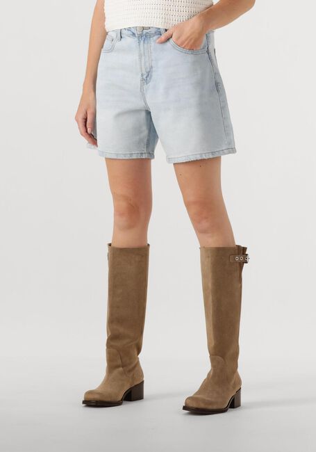 Lichtblauwe WITHBLACK Jeans WBLKAROLINA DENIM SHORT - large