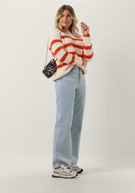 SELECTED WOMEN Pull SLFBLOOMIE LS KNIT O-NECK B en blanc - large