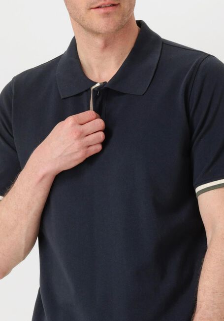 Donkerblauwe MATINIQUE Polo MASCOUT POLO STRIPE - large
