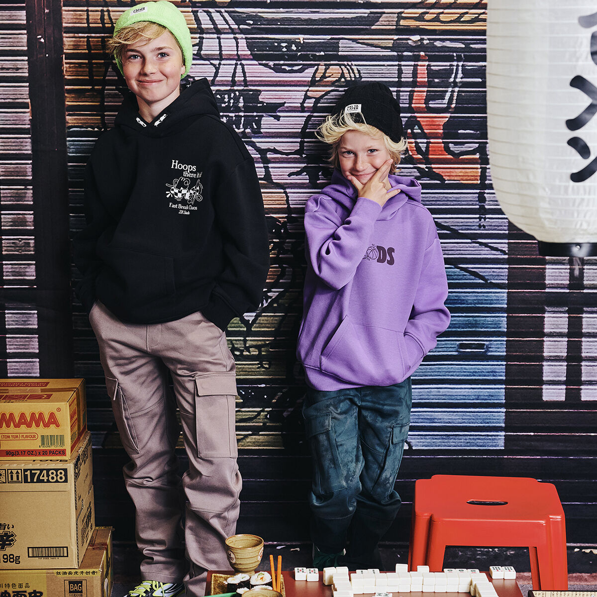 Donkerblauwe Z8 Muts RUNE - large