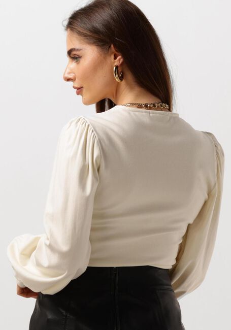GESTUZ RIFAGZ V-NECK BLOUSE Blouses en beige - large
