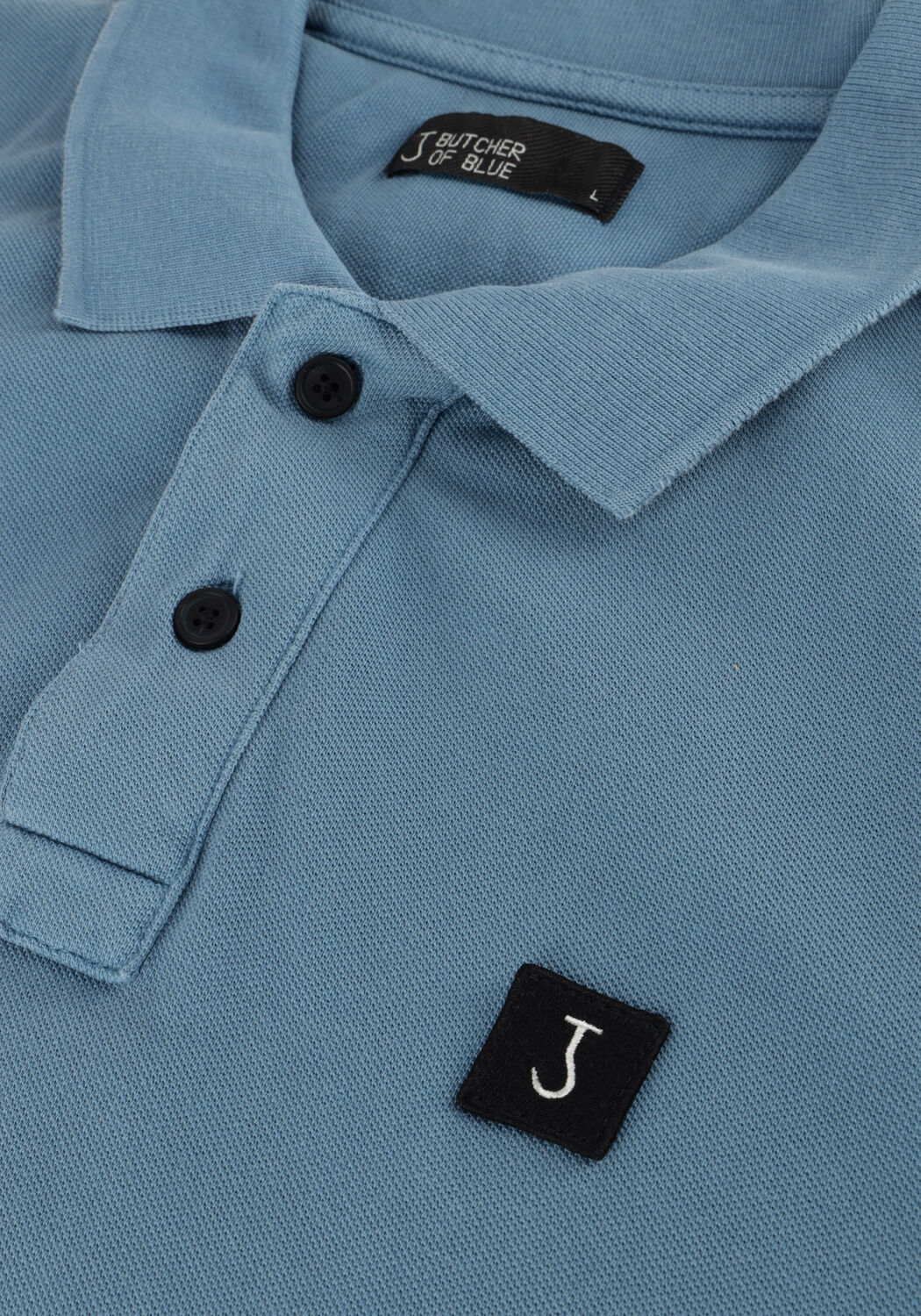 BUTCHER OF BLUE Polo ARMY PIQUE POLO en bleu - large