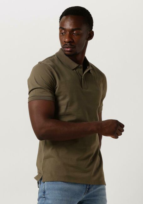 BOSS BLACK Polo PALLAS en beige - large