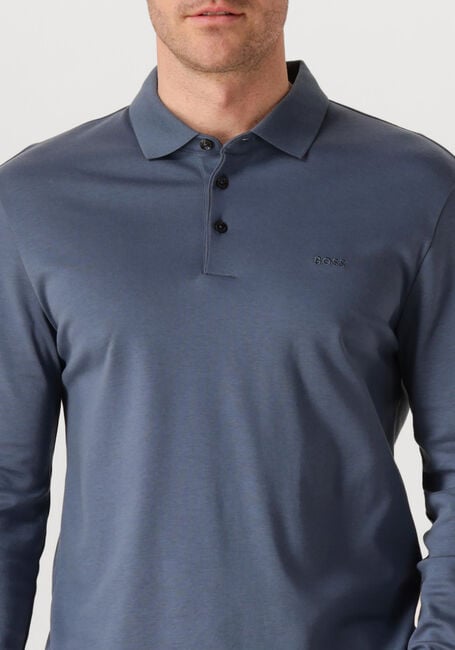 BOSS BLACK Polo PADO 30 en bleu - large
