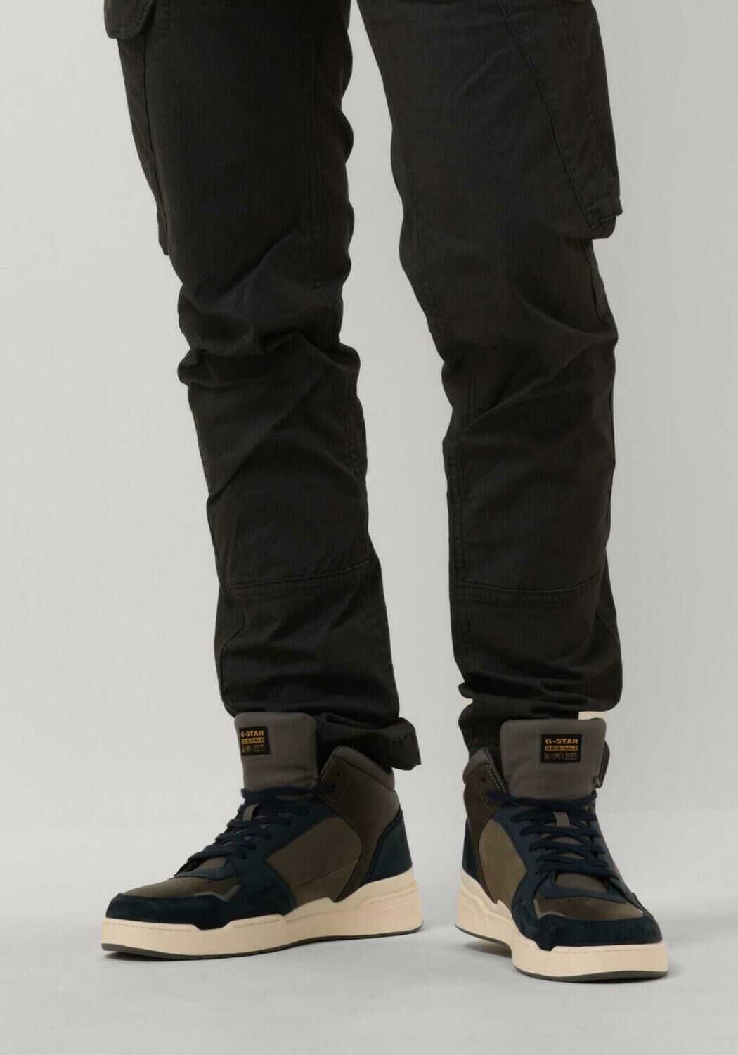 Blauwe G-STAR RAW Sneakers ATTACC MID LAY - large