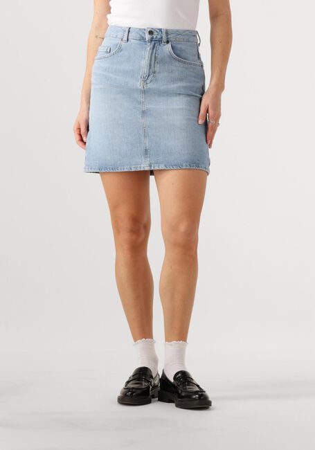 OBJECT Mini-jupe OBJELLEN HW SHORT DENIM SKIRT DIV Bleu clair - large