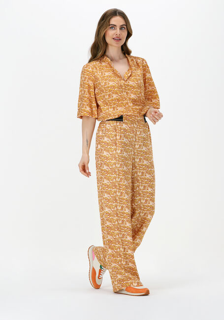 Gele SCOTCH & SODA  PRINTED SHORT-SLEEVED EASY TOP - large