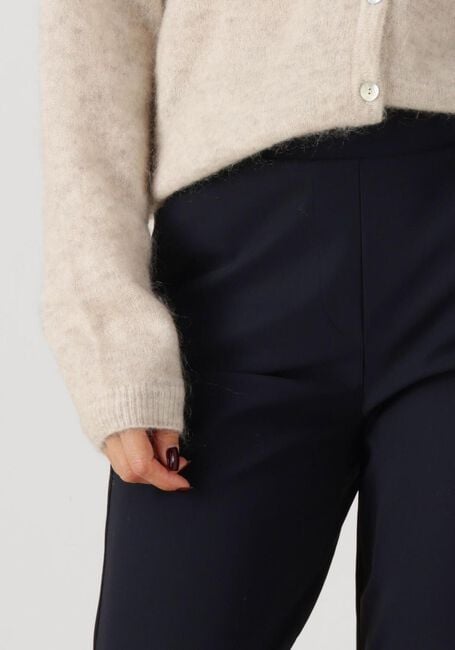 Donkerblauwe STUDIO ANNELOES Flared broek FLAIR BONDED TROUSERS - large