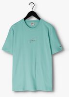 Lichtblauwe TOMMY JEANS T-shirt TJM CLSC SIGNATURE TEE