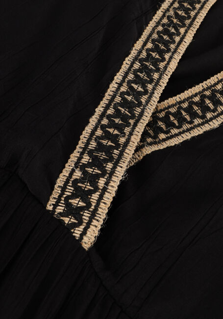 Zwarte NUKUS Maxi jurk SABRINA DRESS - large