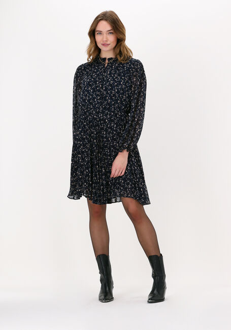 SECOND FEMALE Mini robe NORRIE SHORT DRESS en bleu - large