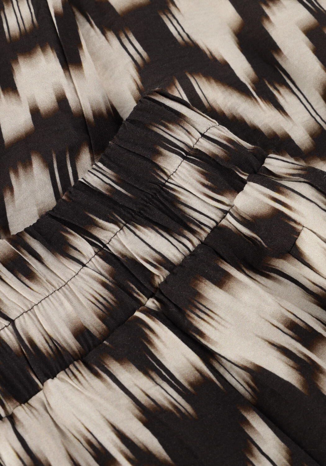 Bruine BY-BAR Wijde broek BENJI BROWN BATIK PANTS - large