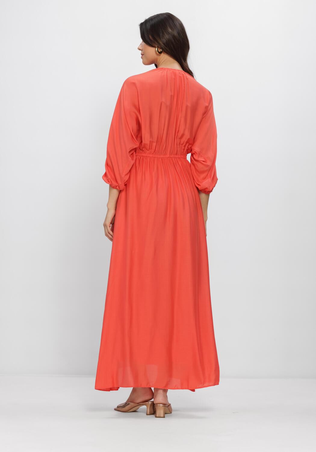 Oranje NEMA Jurken N210 - large