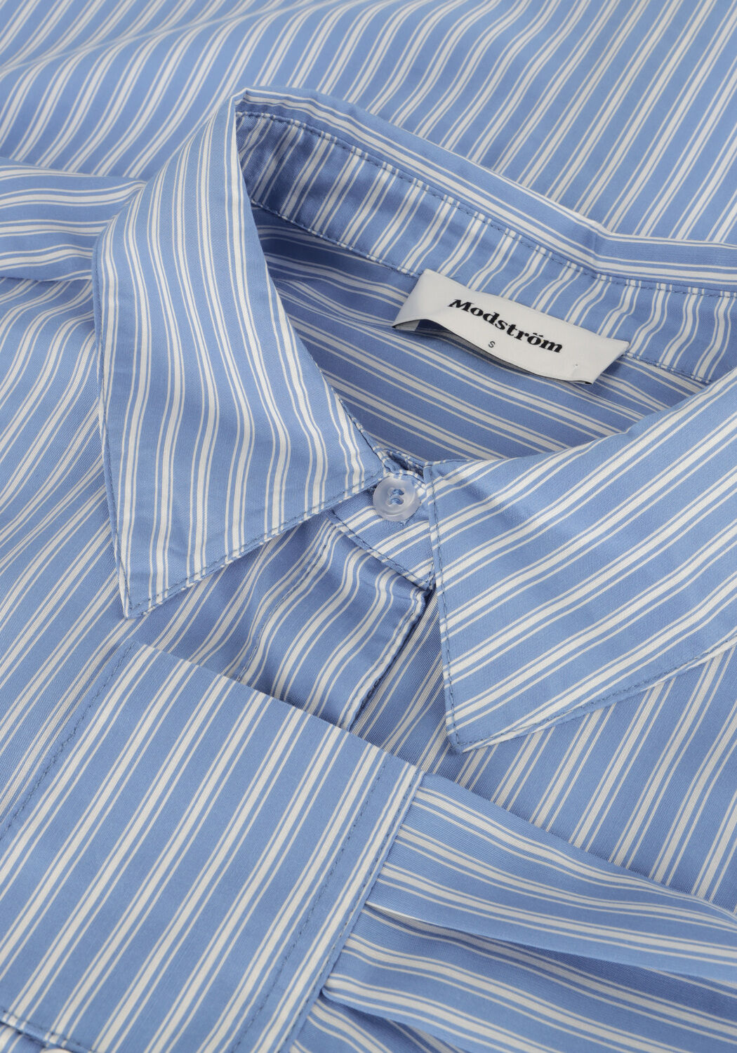 MODSTR&Ouml;M KADIRMD STRIPE SHIRT Blouses en bleu - large