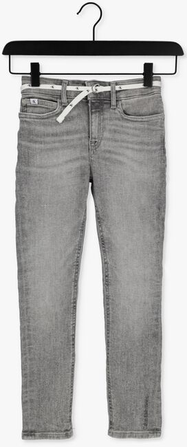 CALVIN KLEIN Skinny jeans SKINNY HR LIGHT WASH GREY STR en gris - large