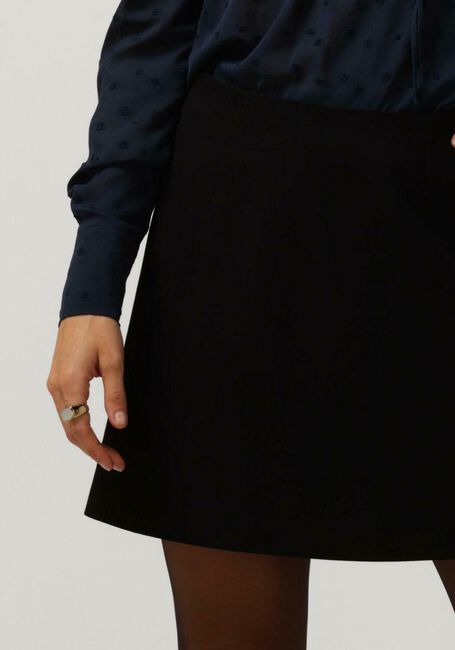 VANILIA Mini-jupe PUNTO MINI en noir - large