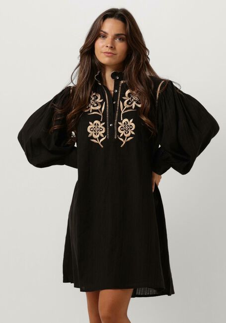 ANTIK BATIK Mini robe ANOUKI MINI DRESS en noir - large