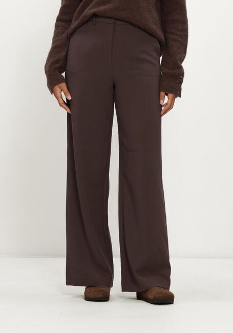 MSCH COPENHAGEN Pantalon MSCHMACY MICHELLE HW WIDE PANTS REGULAR en marron - large