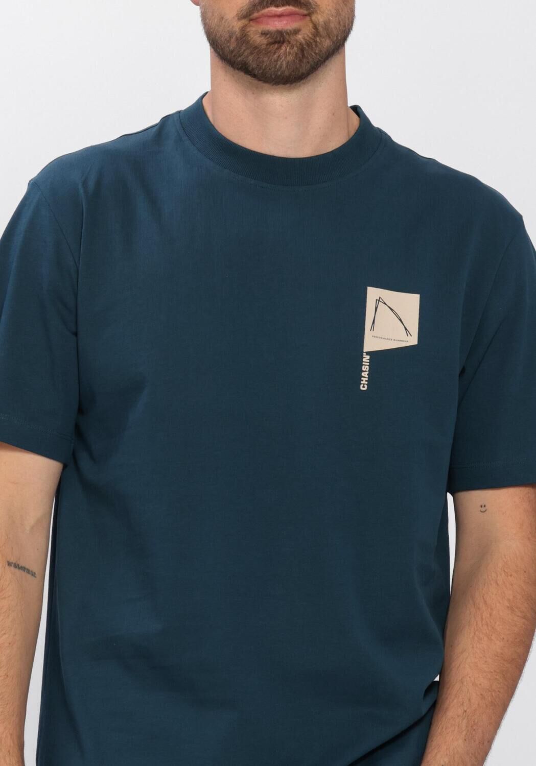CHASIN T-shirt 52110088_RECO Petrol - large